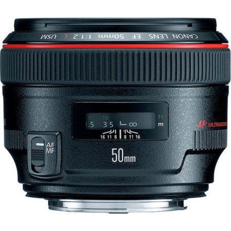 Стандартний об&#039;єктив Canon EF 50mm f/1,2L USM (1257B005)  Фото №1