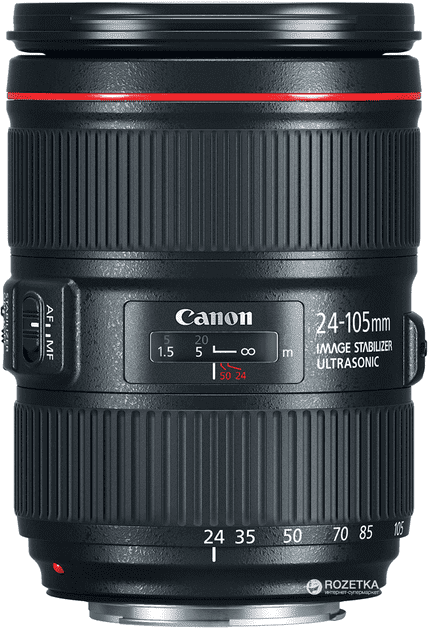 Универсальный объектив Canon EF 24-105mm f/4L II IS USM (1380C005) (no Box)  Фото №0