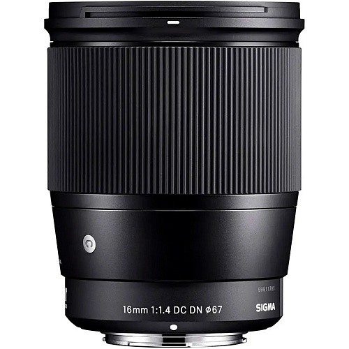 Широкоугольный объектив Sigma AF 16mm f/1,4 DC DN C (Sony-E)  Фото №0