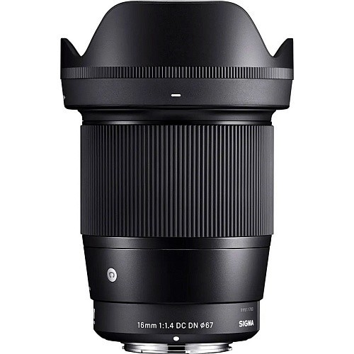Широкоугольный объектив Sigma AF 16mm f/1,4 DC DN C (Sony-E)  Фото №2