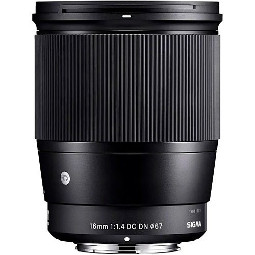 Широкоугольный объектив Sigma AF 16mm f/1,4 DC DN C (Sony-E)  Фото №0