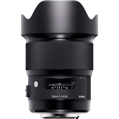 Широкоугольный объектив Sigma AF 20mm f/1,4 DG HSM Art (Sony FE)  Фото №0