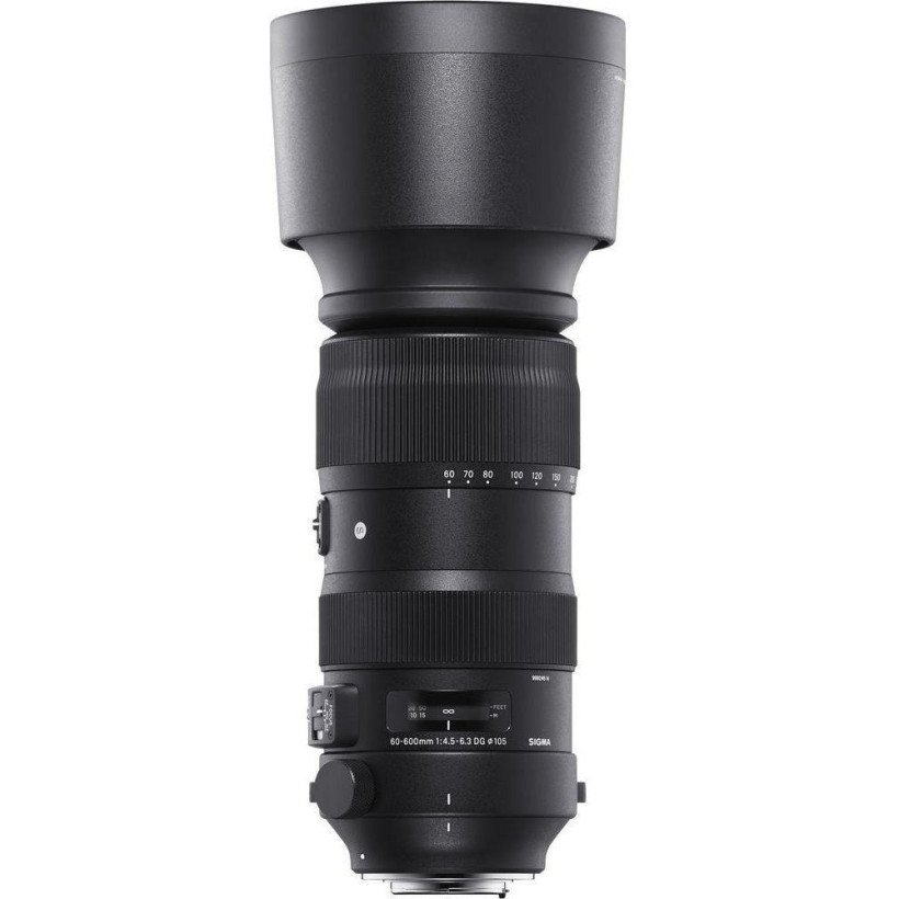 Довгофокусний об&#039;єктив Sigma AF 60-600mm f/4,5-6,3 DG OS HSM sport (Nikon F)  Фото №0