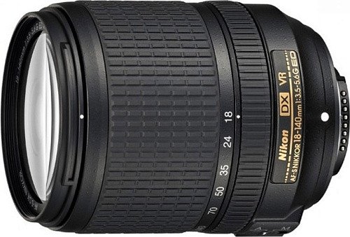 Універсальний об&#039;єктив Nikon AF-S DX NIKKOR 18-140mm f/3,5-5,6G ED VR (JAA819DA)  Фото №0