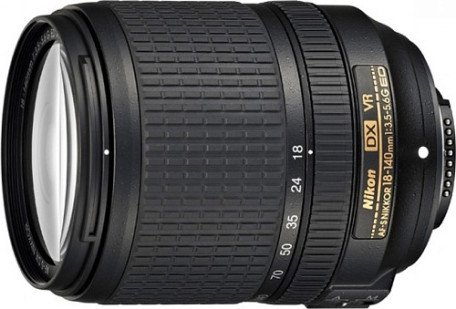 Універсальний об&#039;єктив Nikon AF-S DX NIKKOR 18-140mm f/3,5-5,6G ED VR (JAA819DA)  Фото №0