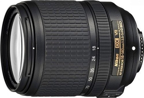 Універсальний об&#039;єктив Nikon AF-S DX NIKKOR 18-140mm f/3,5-5,6G ED VR (JAA819DA)  Фото №0
