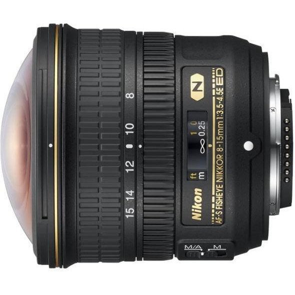 Объектив Fisheye Nikon AF-S Fisheye-Nikkor 8-15mm f/3,5-4,5E E (JAA831DA)  Фото №4