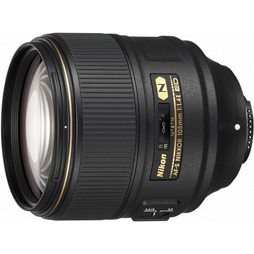 Довгофокусний об&#039;єктив Nikon AF-S Nikkor 105mm f/1,4E ED (JAA343DA)  Фото №0