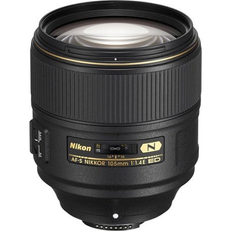 Довгофокусний об&#039;єктив Nikon AF-S Nikkor 105mm f/1,4E ED (JAA343DA)