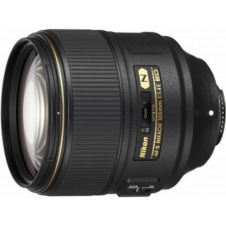 Довгофокусний об&#039;єктив Nikon AF-S Nikkor 105mm f/1,4E ED (JAA343DA)  Фото №0