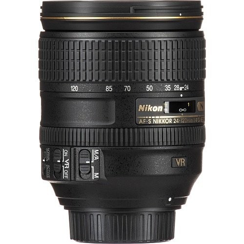 Універсальний об&#039;єктив Nikon AF-S Nikkor 24-120mm f/4G ED VR (JAA811DA) (no Box)  Фото №4