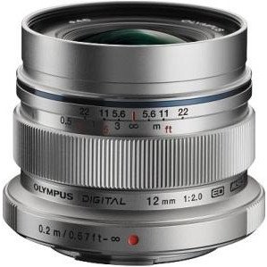 Широкоугольный объектив Olympus ZUIKO DIGITAL ED 12mm 1:2,0 (V311020SE000)