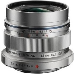 Ширококутний об&#039;єктив Olympus ZUIKO DIGITAL ED 12mm 1:2,0 (V311020SE000)