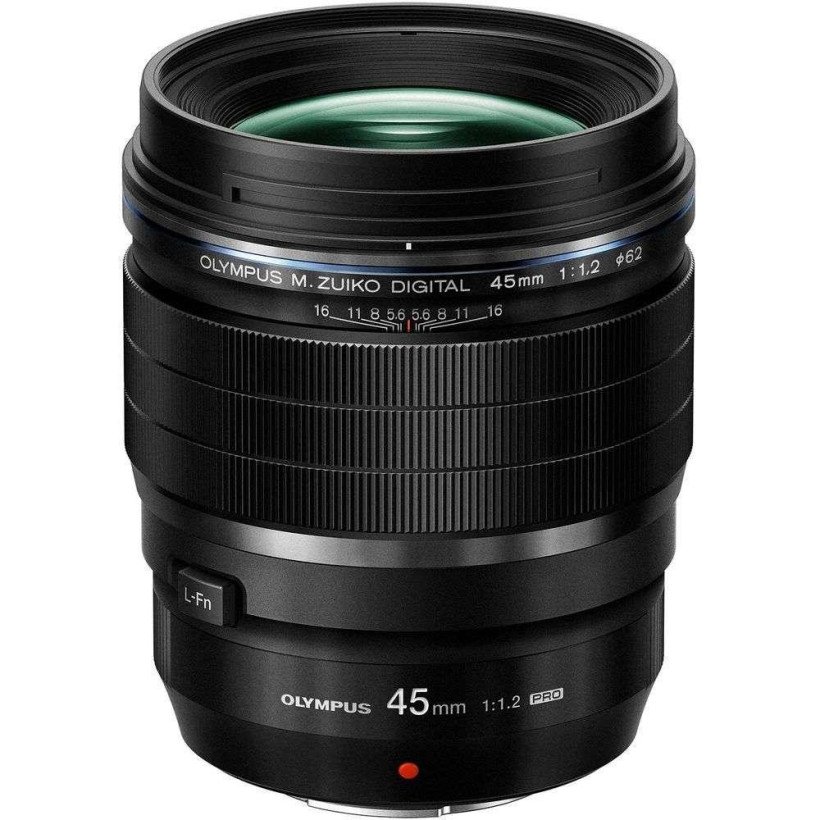 Длиннофокусный объектив Olympus ZUIKO DIGITAL ED 45mm f/1,2 PRO (V311090BW000)  Фото №0