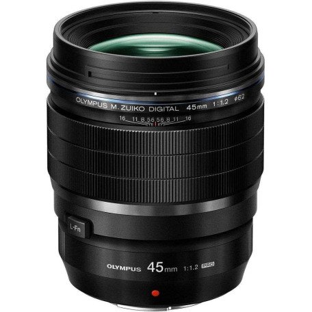 Длиннофокусный объектив Olympus ZUIKO DIGITAL ED 45mm f/1,2 PRO (V311090BW000)  Фото №0