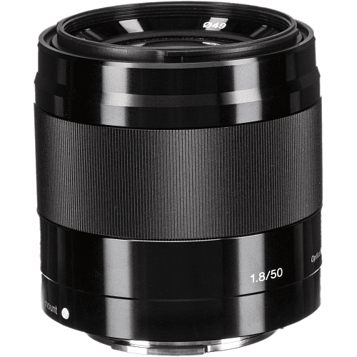 Стандартный объектив Sony SEL50F18B 50mm f/1,8 black (SEL50F18B)
