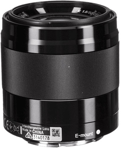 Стандартный объектив Sony SEL50F18B 50mm f/1,8 black (SEL50F18B)  Фото №1