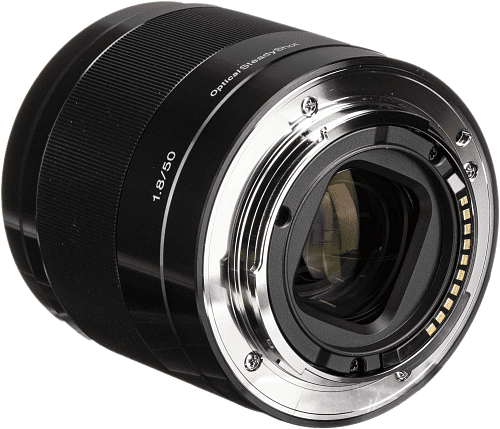 Стандартный объектив Sony SEL50F18B 50mm f/1,8 black (SEL50F18B)  Фото №3