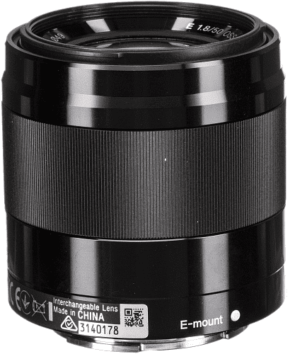 Стандартний об&#039;єктив Sony SEL50F18B 50mm f/1,8 black (SEL50F18B)  Фото №1