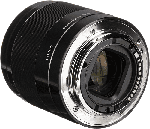 Стандартний об&#039;єктив Sony SEL50F18B 50mm f/1,8 black (SEL50F18B)  Фото №3