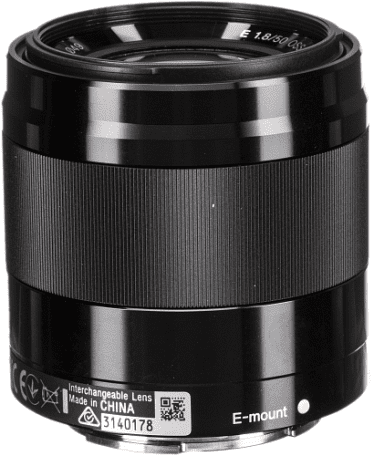 Стандартный объектив Sony SEL50F18B 50mm f/1,8 black (SEL50F18B)  Фото №1