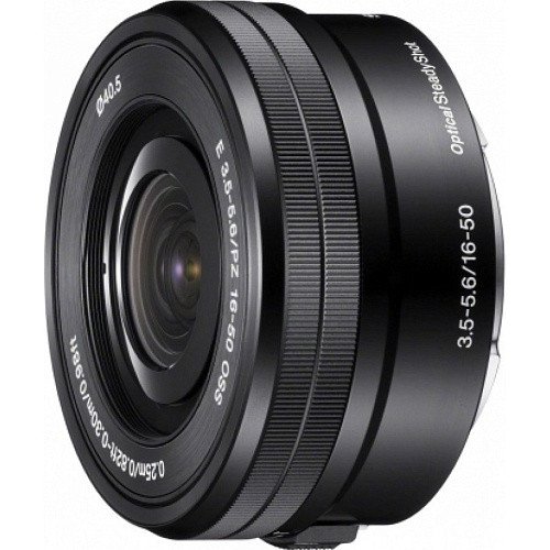Универсальный объектив Sony SELP1650 PZ 16-50mm f/3,5-5,6 OSS Black (no Box)  Фото №2