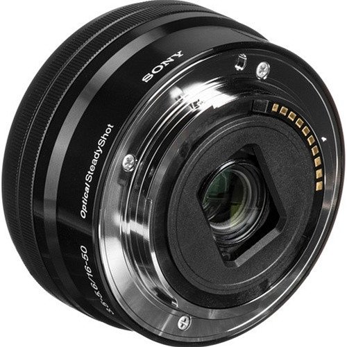 Универсальный объектив Sony SELP1650 PZ 16-50mm f/3,5-5,6 OSS Black (no Box)  Фото №4