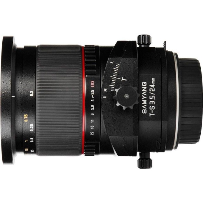 Шифт объектив Samyang T-S 24mm f/3,5 ED AS UMC (Canon EF)