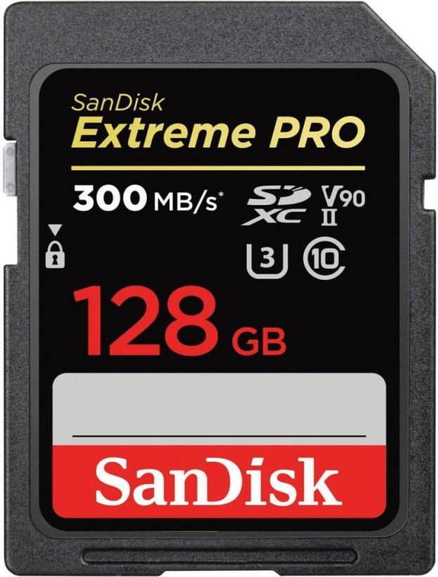 Карта пам&#039;яті SanDisk 128 GB SDXC UHS-II U3 V90 Extreme Pro (SDSDXDK-128G-GN4IN)