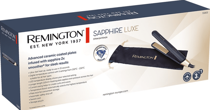 Стайлер (выпрямитель) Remington Sapphire Luxe Straightener S5805  Фото №7