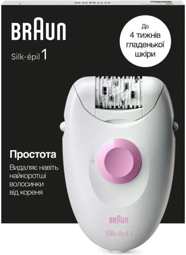 Эпилятор Braun Silk-epil 1 SE 1-010  Фото №2