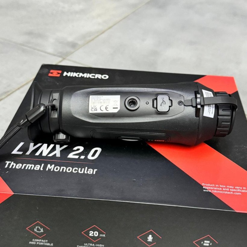 Тепловизор монокуляр Hikmicro Lynx LH25 2.0, 384x288, 50 Гц, OLED 1024x768, Wi-Fi (HM-TS83-25S1GW-LH25 2.0)  Фото №2