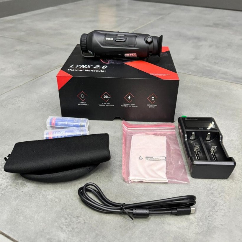Тепловизор монокуляр Hikmicro Lynx LH25 2.0, 384x288, 50 Гц, OLED 1024x768, Wi-Fi (HM-TS83-25S1GW-LH25 2.0)  Фото №6