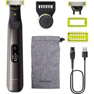 Тример для бороди та вусів/ Тример для тіла (бодігрумер) Philips OneBlade Pro 360 Face + Body QP6552/30