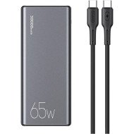 Внешний аккумулятор (павербанк) USAMS US-CD165 PB59 Dual QC3.0 + PD 65W Fast Charging Power Bank 30000mAh Black (US-CD165/US-SJ459) Внешний аккумулятор (павербанк) USAMS US-CD165 PB59 Dual QC3.0 + PD 65W Fast Charging Power Bank 30000mAh Black (US-CD165/US-SJ459)