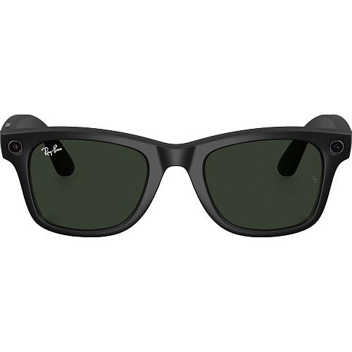 Смарт-очки Ray-Ban Meta Wayfarer Standard - Matte Black / Clear to Graphite Green Transitions (RW4006 601S1M 50-22)