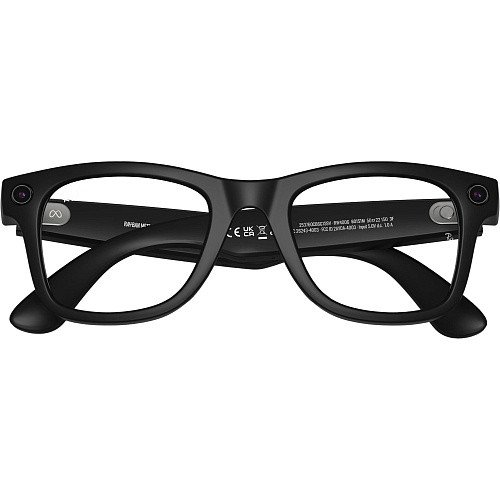 Смарт-очки Ray-Ban Meta Wayfarer Standard - Matte Black / Clear to Graphite Green Transitions (RW4006 601S1M 50-22)  Фото №3