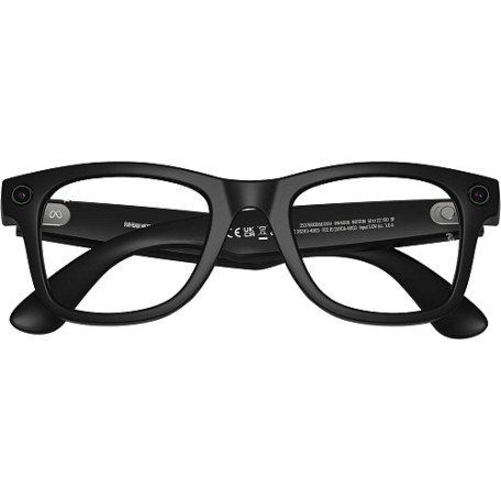 Смарт-очки Ray-Ban Meta Wayfarer Standard - Matte Black / Clear to Graphite Green Transitions (RW4006 601S1M 50-22)  Фото №3