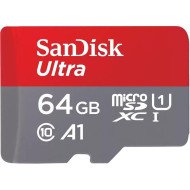 Карта пам'яті SanDisk 64 GB microSDXC UHS-I A1 Class 10 Ultra (SDSQUAB-064G-GN6MA) Карта пам'яті SanDisk 64 GB microSDXC UHS-I A1 Class 10 Ultra (SDSQUAB-064G-GN6MA)