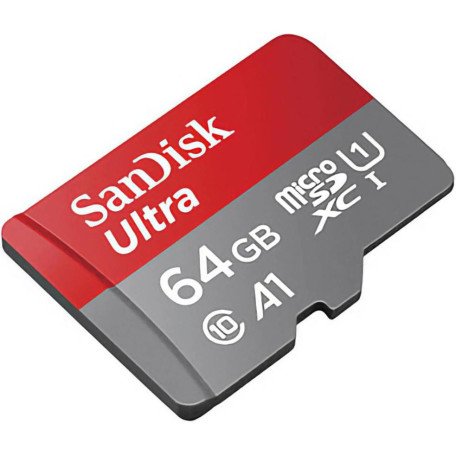 Карта пам&#039;яті SanDisk 64 GB microSDXC UHS-I A1 Class 10 Ultra (SDSQUAB-064G-GN6MA)  Фото №2
