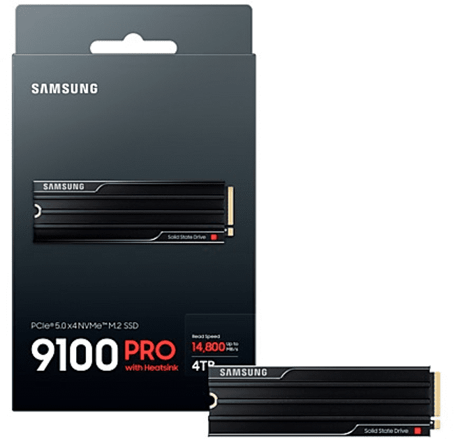SSD накопичувач Samsung 9100 PRO 4 TB with Heatsink (MZ-VAP4T0CW)  Фото №6