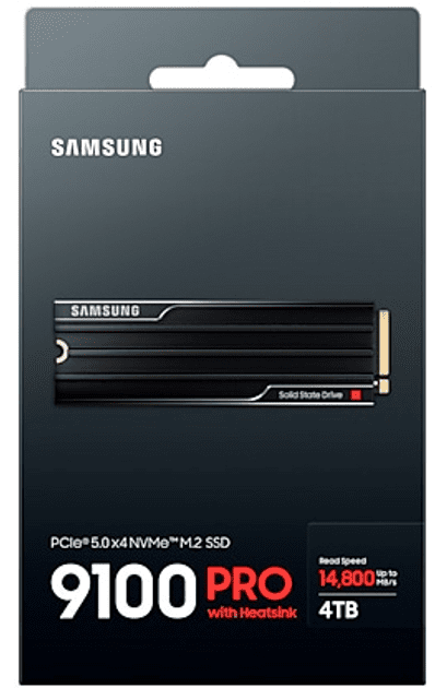 SSD накопичувач Samsung 9100 PRO 4 TB with Heatsink (MZ-VAP4T0CW)  Фото №7