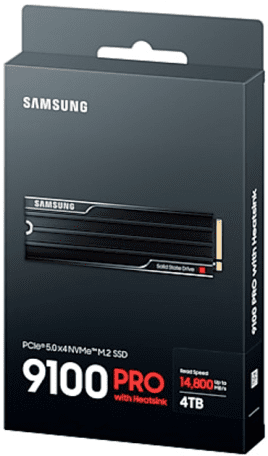 SSD накопичувач Samsung 9100 PRO 4 TB with Heatsink (MZ-VAP4T0CW)  Фото №8
