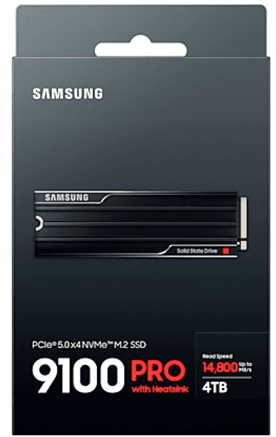SSD накопичувач Samsung 9100 PRO 4 TB with Heatsink (MZ-VAP4T0CW)  Фото №7