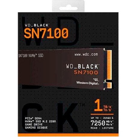 SSD накопитель WD Black SN7100 1 TB (WDS100T4X0E)  Фото №1