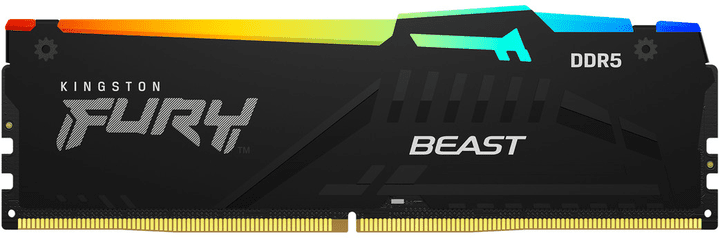 Пам&#039;ять для настільних комп&#039;ютерів Kingston FURY 64 GB (2x32GB) DDR5 6000 MHz Beast RGB EXPO (KF560C36BBEAK2-64)  Фото №0