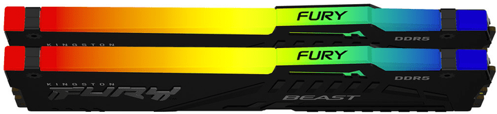 Пам&#039;ять для настільних комп&#039;ютерів Kingston FURY 64 GB (2x32GB) DDR5 6000 MHz Beast RGB EXPO (KF560C36BBEAK2-64)  Фото №2