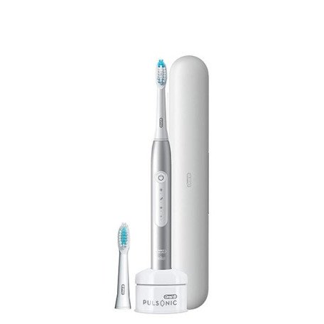 Электрическая зубная щетка Oral-B Pulsonic Slim Luxe 4500 Platinum  Фото №0