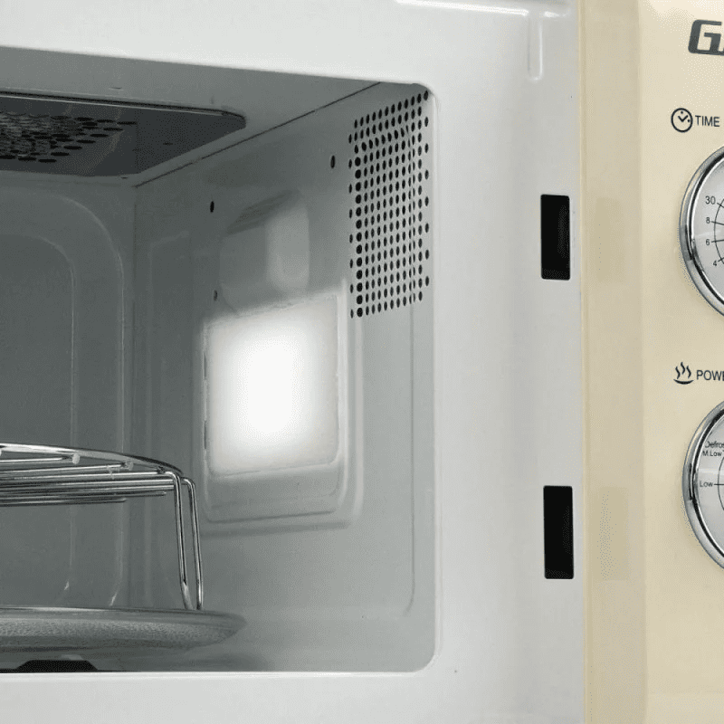 Микроволновка с грилем Girmi FM21 cream  Фото №1