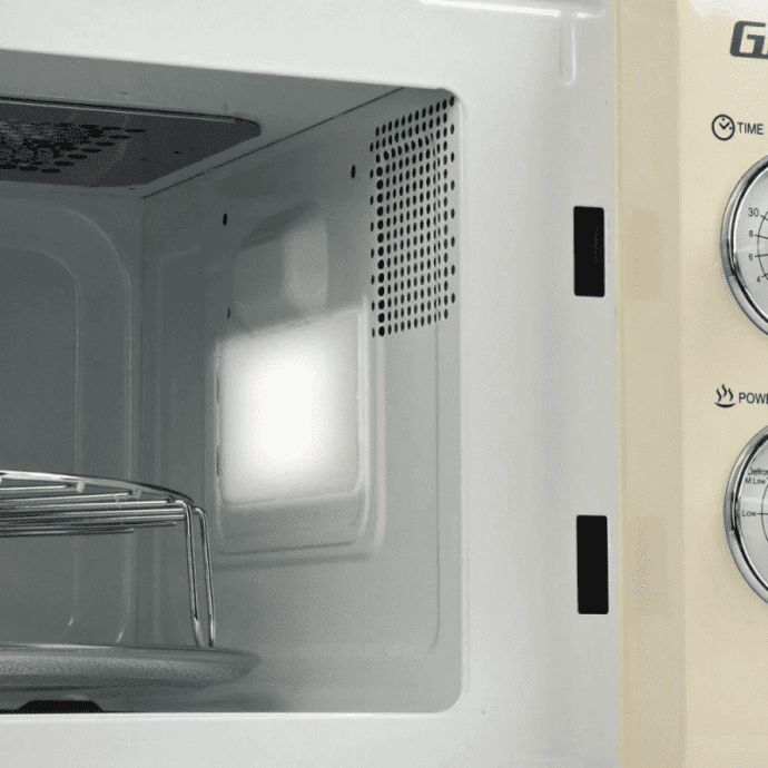 Микроволновка с грилем Girmi FM21 cream  Фото №1